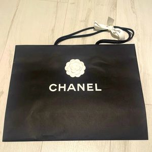 Authentic Chanel shopping bag